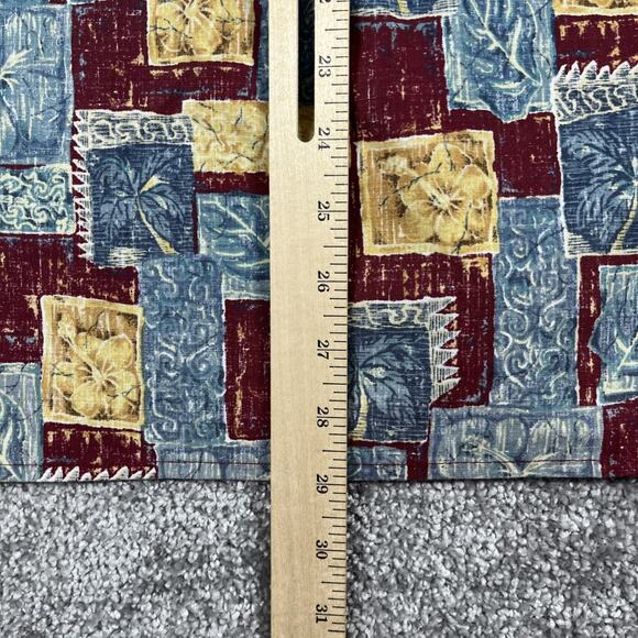 Reyn Spooner Button Down Shirt Medium Hawaiian Aloha Tropical Vacation Picture - Picture 8 of 9